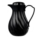 Vollrath 52140 42 oz Tilt & Pour Beverage Server - 3 Color Tabs, Poly, Black thumbnail 2