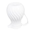 Vollrath 52160 42 oz Beverage Server - 3 Color Tabs, Poly, White thumbnail 5