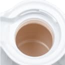 Vollrath 52162 20 oz Beverage Server - 3 Color Tabs, Poly, White thumbnail 6