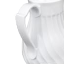 Vollrath 52162 20 oz Beverage Server - 3 Color Tabs, Poly, White thumbnail 7