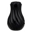 Vollrath 52170 42 oz Beverage Server - 3 Color Tabs, Poly, Black thumbnail 2