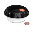 Vollrath 52172 20 oz Beverage Server - 3 Color Tabs, Poly, Black thumbnail 4