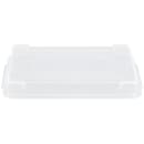 Vollrath 5220CV 1/4 Quarter Size Bun / Sheet Pan Cover  - 13 3/4" x 9 3/4" x 1", Polypropylene thumbnail 2