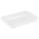 Vollrath 5220CV 1/4 Quarter Size Bun / Sheet Pan Cover  - 13 3/4" x 9 3/4" x 1", Polypropylene thumbnail 4