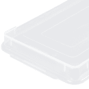 Vollrath 5220CV 1/4 Quarter Size Bun / Sheet Pan Cover  - 13 3/4" x 9 3/4" x 1", Polypropylene thumbnail 5
