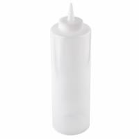 Vollrath 5224-13 24 oz Squeeze Bottle Dispenser - Clear Cap, Clear thumbnail 2