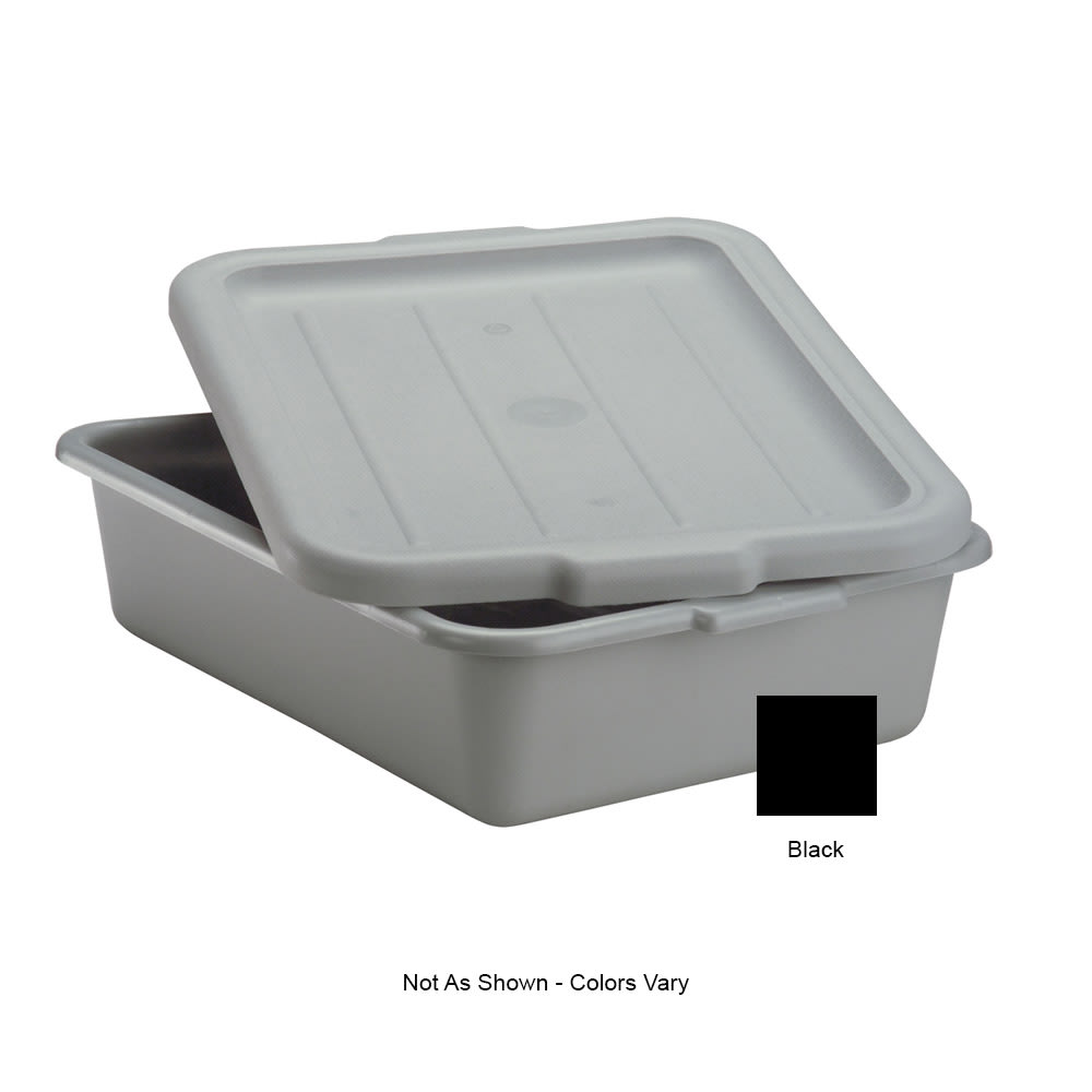 Vollrath 52420 Signature Bus Box Lid - 20" x 15" for Signature & Traex® 5" & 7", Black