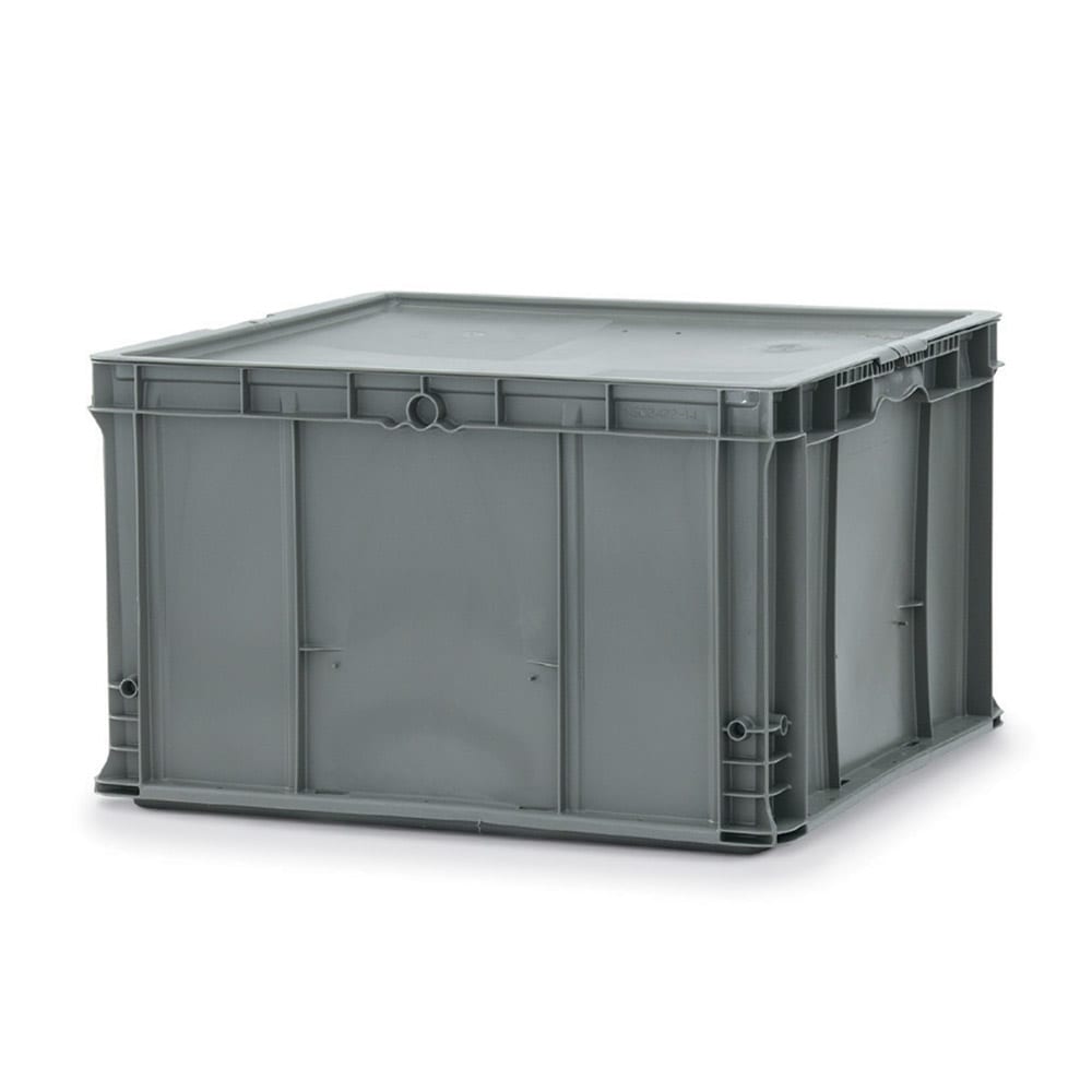 Vollrath 52646 Tote 'N Store Chafer Box - 21 3/4x20 7/8x13" Gray