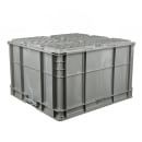 Vollrath 52646 Tote 'N Store Chafer Box - 21 3/4x20 7/8x13" Gray thumbnail 4