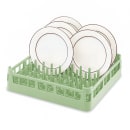Vollrath 5267210 Dishwasher Plate Rack - Full Size, 19 3/4x19 3/4" Green thumbnail 2