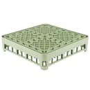 Vollrath 52695 1 Open Dishwasher Rack - Extended Height, Full Size, 19 3/4" x 19 3/4", Light Green thumbnail 4