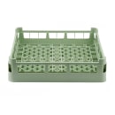 Vollrath 5269610 Open Dishwasher Rack - Short, Ex-Height, Full-Size, 19 3/4" x 19 3/4", Light Green thumbnail 4