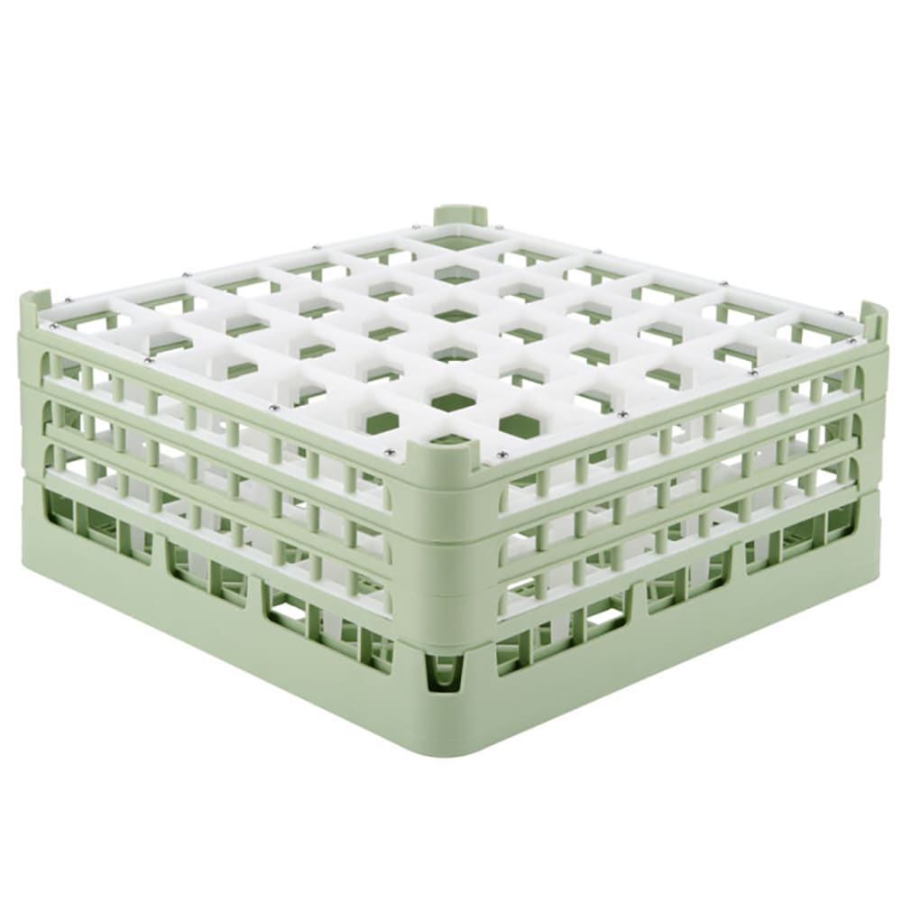 Vollrath 52781 Signature Glass Rack w/ (36) Compartments - Green
