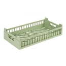 Vollrath 52800 Open Dishwasher Rack - Short, Half-Size, Green thumbnail 2