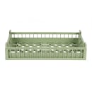 Vollrath 52800 Open Dishwasher Rack - Short, Half-Size, Green thumbnail 3