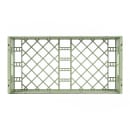 Vollrath 52801 Open Dishwasher Rack - Medium, Half-Size, Green thumbnail 4