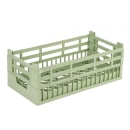 Vollrath 5280211 Open Dishwasher Rack - Tall, Half-Size, Green thumbnail 2