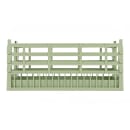 Vollrath 5280311 Open Dishwasher Rack - X-Tall, Half-Size, Green thumbnail 4