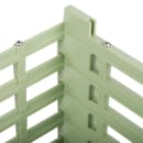 Vollrath 5280711 Open Dishwasher Rack - XX-Tall, Half-Size, Green thumbnail 2