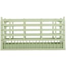 Vollrath 5280711 Open Dishwasher Rack - XX-Tall, Half-Size, Green thumbnail 3