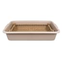 Vollrath 52827 Flatware Soak System - Half-Size, Rack and Soak Tub, Beige thumbnail 3