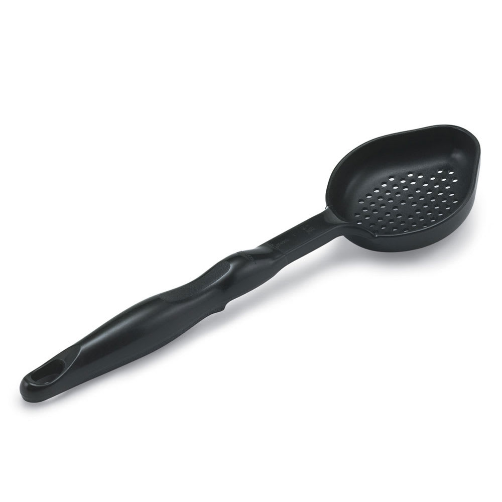 Vollrath 5292720 3 oz Oval Perforated Spoodle - Black