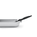 Vollrath 5292820 4 oz Oval Solid Spoodle - Black thumbnail 2