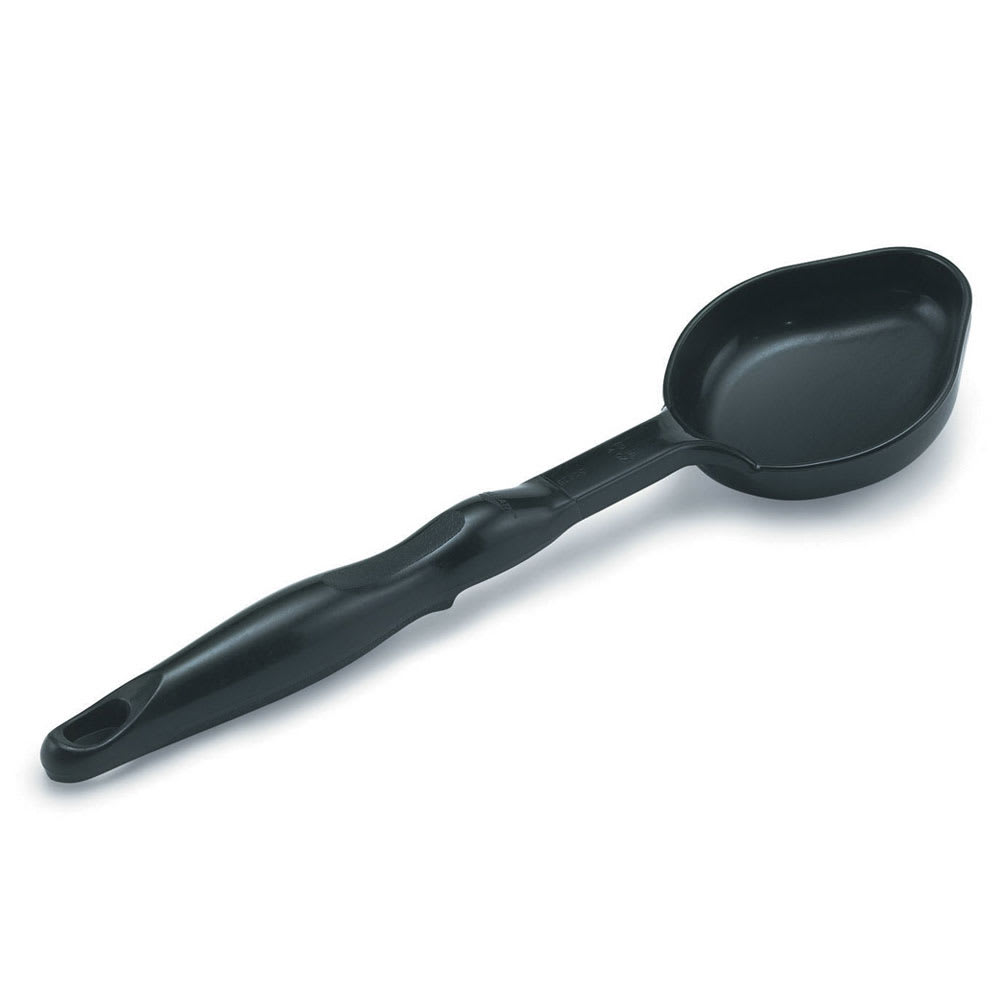 Vollrath 5293320 6 oz Oval Solid Spoodle - Black