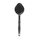 Vollrath 5293320 6 oz Oval Solid Spoodle - Black thumbnail 3