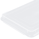 Vollrath 5303CV 1/2 Half Size Bun / Sheet Pan Cover  - 18" x 13" x 1", Polypropylene thumbnail 5