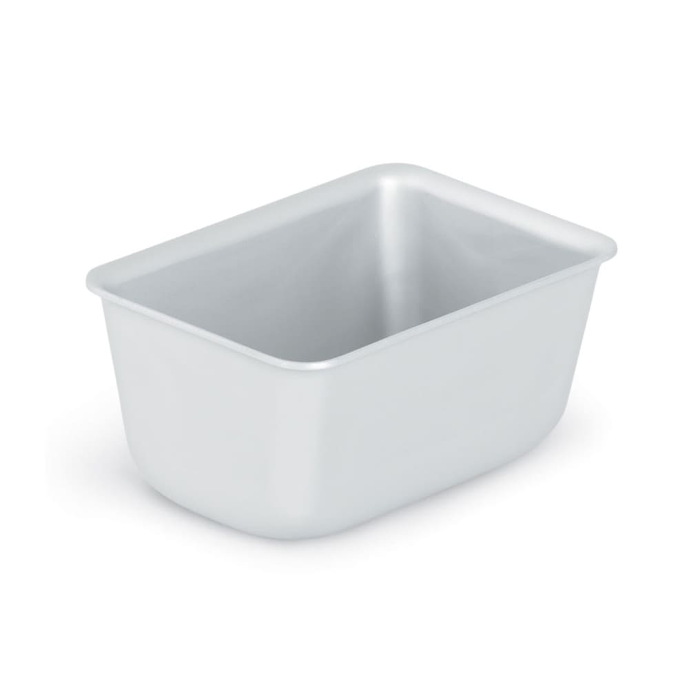 Vollrath 5431 1 lb Loaf Pan - 3 3/8x5x2 1/2" Aluminum