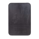 Vollrath 5630 6" x 9" Women/Accessible Sign - Braille, White on Black thumbnail 3