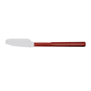 Vollrath 58123 13 1/2" SoftSpoon - Red Poly Handle, White thumbnail 5