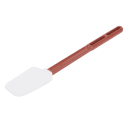 Vollrath 58126 16 1/2" SoftSpoon - Red Poly Handle, White thumbnail 2