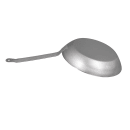 Vollrath 58920 11" Carbon Steel Frying Pan w/ Solid Metal Handle - Induction Ready thumbnail 6