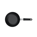 Vollrath 592385 8 1/2" Non-Stick Carbon Steel Frying Pan w/ Hollow Silicone Handle - Induction Ready thumbnail 2