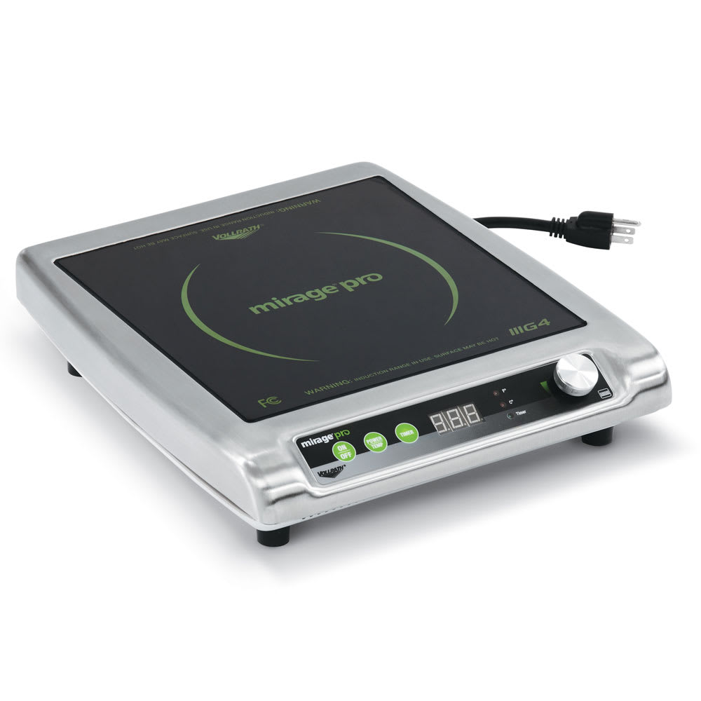 Vollrath 59510P Mirage® Countertop Induction Cooktop w/ (1) Burner, 120v/1ph