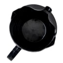 Vollrath 6010-06 60 oz Plastic Pitcher w/ (3) Lips, Black thumbnail 5