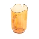 Vollrath 6010-16 60 oz Plastic Pitcher w/ (3) Lips, Amber thumbnail 3