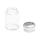 Vollrath 602-12 2 oz Salt/Pepper Shaker - Glass, 3"H thumbnail 2