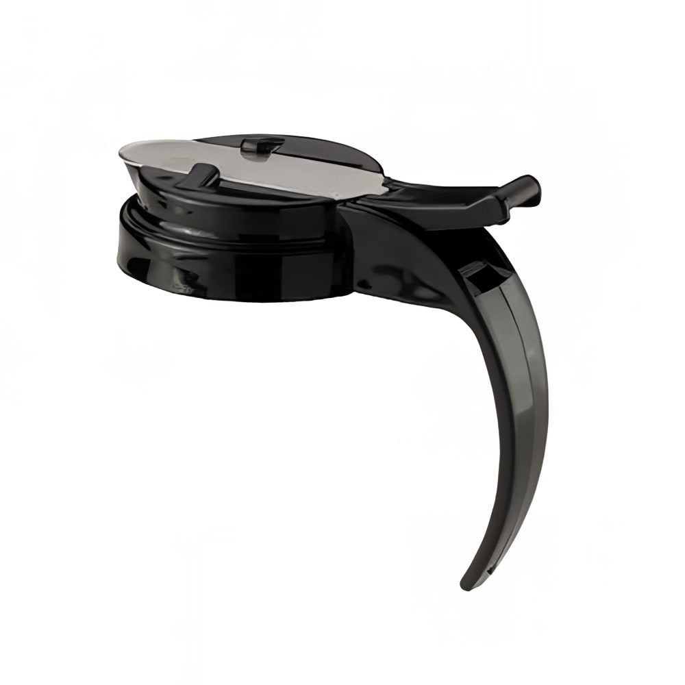 Vollrath 606T-06 6 oz Syrup Server Cap - Black Plastic