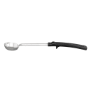 Vollrath 61147 1 oz Solid Spoodle - Black Poly Handle, Stainless thumbnail 5