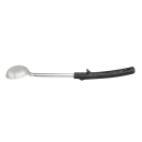 Vollrath 61147 1 oz Solid Spoodle - Black Poly Handle, Stainless thumbnail 6