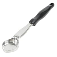 Vollrath 61147 1 oz Solid Spoodle - Black Poly Handle, Stainless thumbnail 8