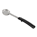 Vollrath 61157 2 oz Solid Spoodle - Black Plastic Handle, Stainless thumbnail 5
