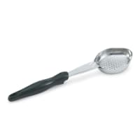Vollrath 61165 3 oz Perforated Spoodle - Black Poly Handle, Stainless thumbnail 4