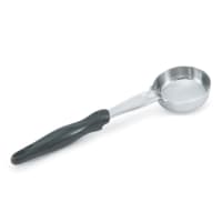 Vollrath 61174 5 oz Solid Spoodle - Black Poly Handle, Stainless thumbnail 2