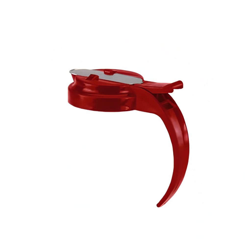 Vollrath 614T-02 14 oz Syrup Server Cap - Red Plastic