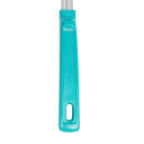 Vollrath 62175 6 oz Perforated Spoodle - Teal Poly Handle, Stainless thumbnail 4