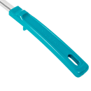 Vollrath 62177 6 oz Solid Spoodle - Teal Poly Handle, Stainless thumbnail 6